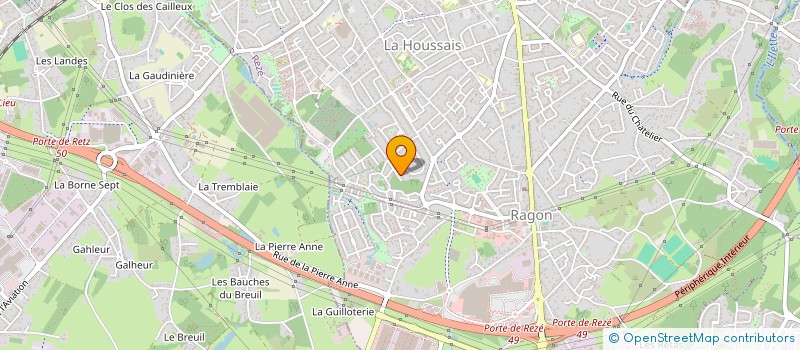 localisation de l'entreprise JMBB  REZE