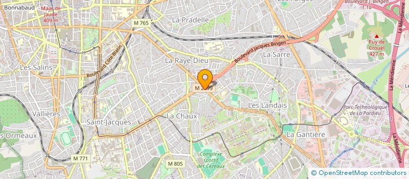 localisation de l'entreprise JMBC  CLERMONT-FERRAND