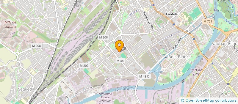localisation de l'entreprise JMBC IMMO à LILLE