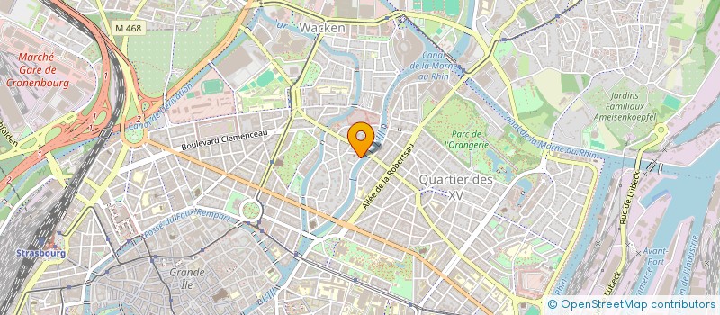 localisation de l'entreprise JMBR à STRASBOURG