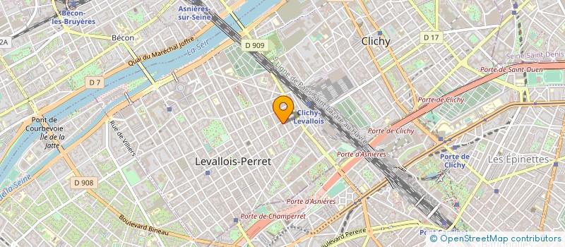 localisation de l'entreprise JMBS à LEVALLOIS-PERRET