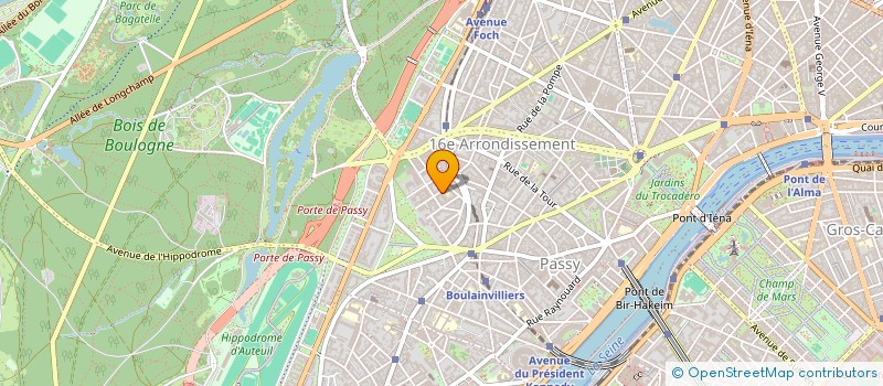 localisation de l'entreprise JMBS SARL  PARIS