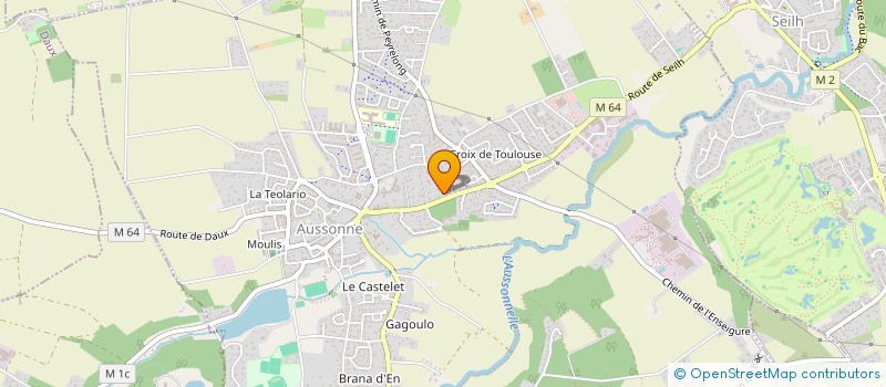 localisation de l'entreprise JMC à AUSSONNE