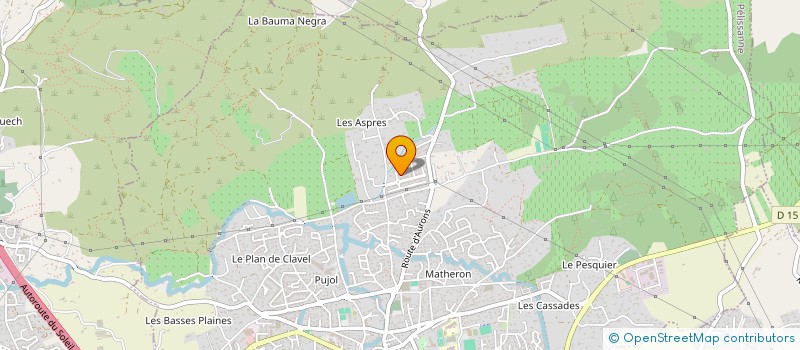 localisation de l'entreprise JMC  PELISSANNE