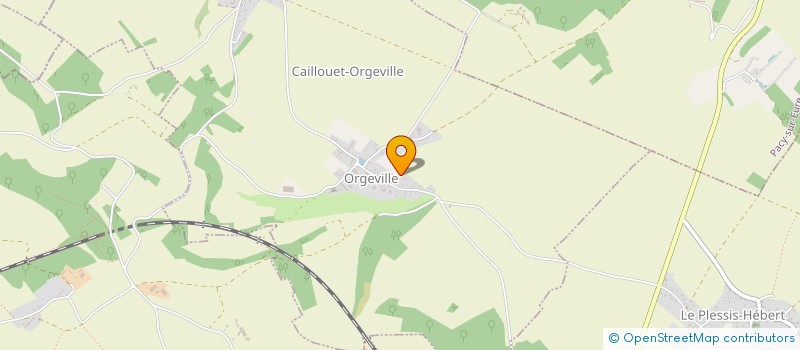 localisation de l'entreprise JMC  CAILLOUET-ORGEVILLE