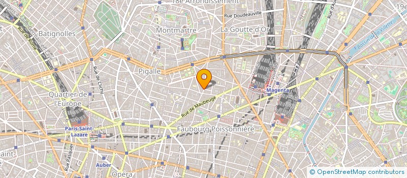 localisation de l'entreprise JMC  PARIS