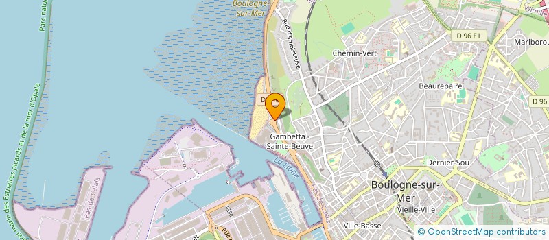 localisation de l'entreprise JMC à BOULOGNE-SUR-MER
