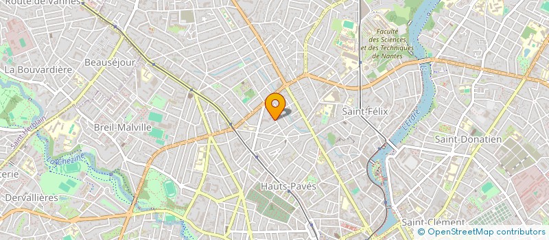 localisation de l'entreprise JMC à NANTES