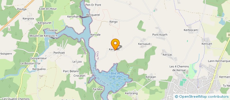 localisation de l'entreprise JMC  CRACH