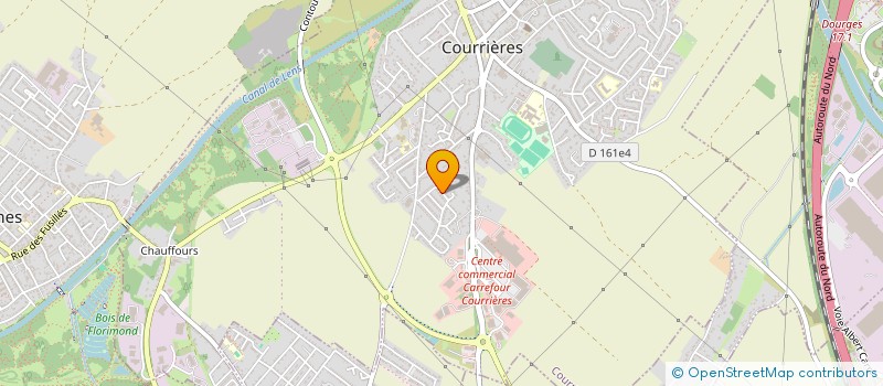 localisation de l'entreprise JMC  COURRIERES