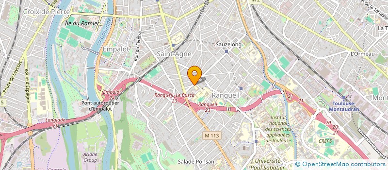 localisation de l'entreprise JMC à TOULOUSE