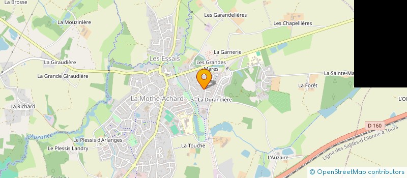 localisation de l'entreprise JMC  VAIRE