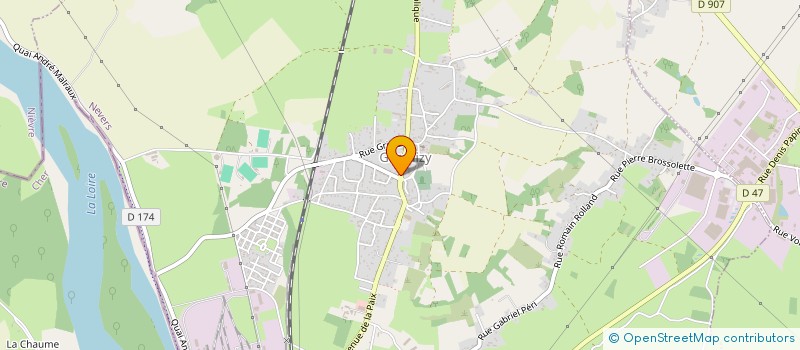 localisation de l'entreprise JMC à NEVERS