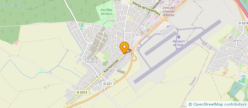 localisation de l'entreprise JMC  TAVAUX