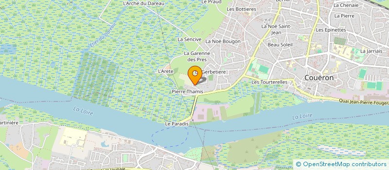 localisation de l'entreprise JMC à COUERON