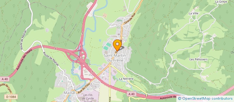 localisation de l'entreprise JMC  SAINT-MARTIN-DU-FRENE