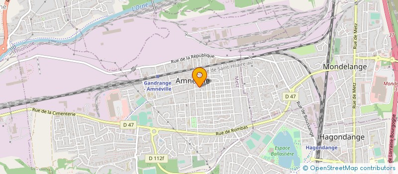 localisation de l'entreprise JMC AUTO  AMNEVILLE