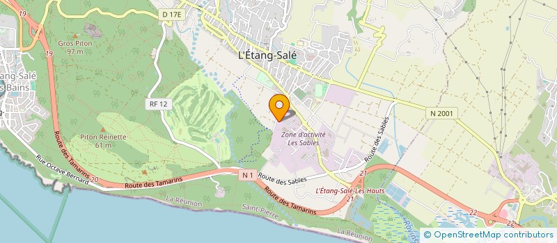 localisation de l'entreprise JMC ET FILLES  L'ETANG-SALE