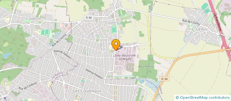 localisation de l'entreprise JMC FINANCE à COURTRY