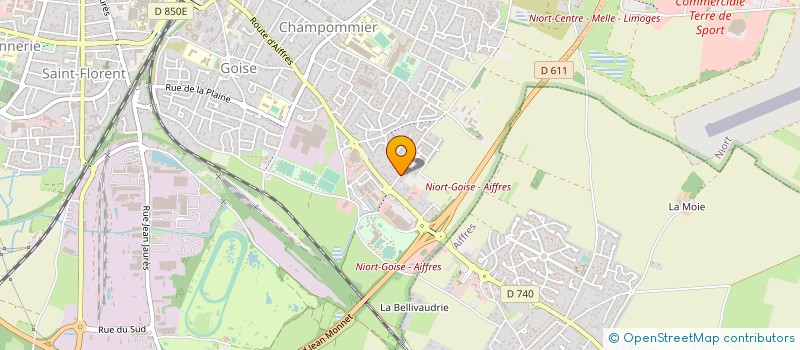 localisation de l'entreprise JMC FINANCES  LA ROCHELLE