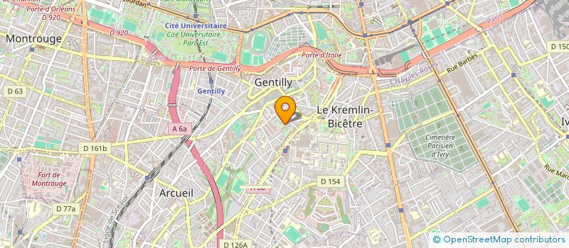 localisation de l'entreprise JMC HOLD à GENTILLY