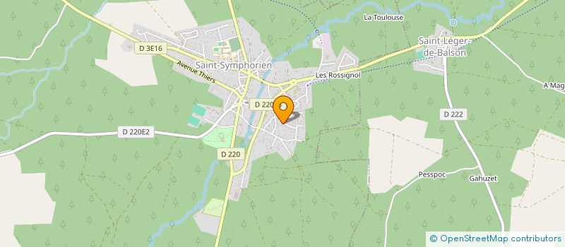 localisation de l'entreprise JMC HOLDING  SAINT-SYMPHORIEN