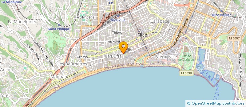 localisation de l'entreprise JMC IMMOBILIER à NICE