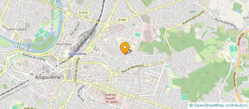 localisation de l'entreprise JMC INFO CONSEILS à ANGOULEME