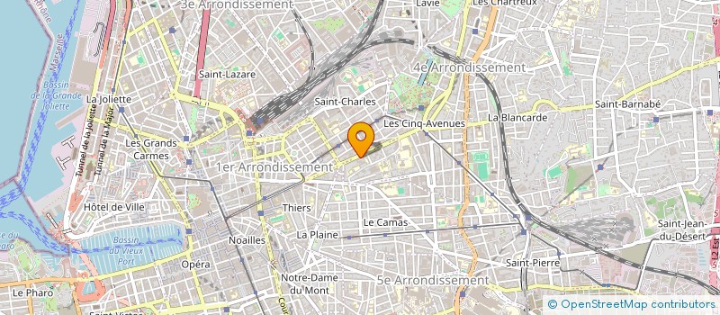 localisation de l'entreprise JMC INTERNATIONAL à MARSEILLE