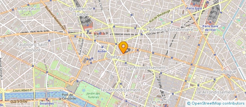 localisation de l'entreprise JMC INVEST  PARIS