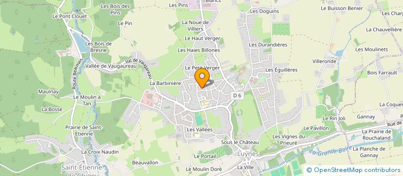 localisation de l'entreprise JMC MENUGE  LUYNES