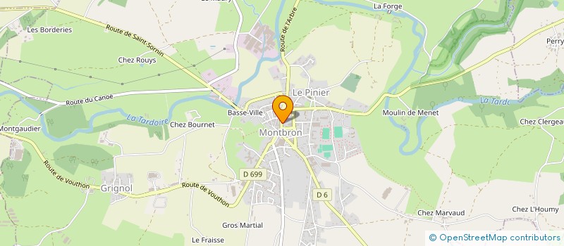 localisation de l'entreprise JMC MEYZER  MONTBRON