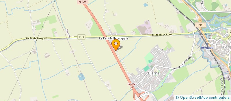 localisation de l'entreprise JMC NEGOCE  BIERNE