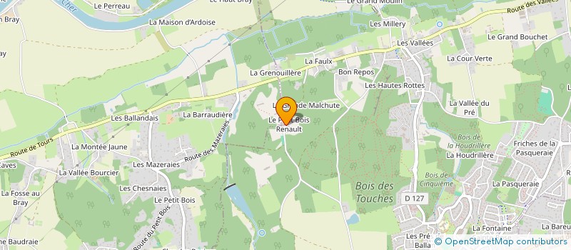 localisation de l'entreprise JMC OLD DINGUE  BALLAN-MIRE
