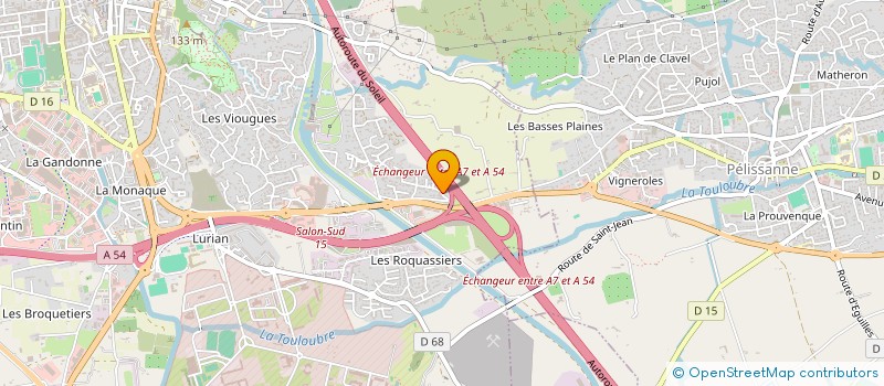 localisation de l'entreprise JMC PROVENCE à SALON-DE-PROVENCE