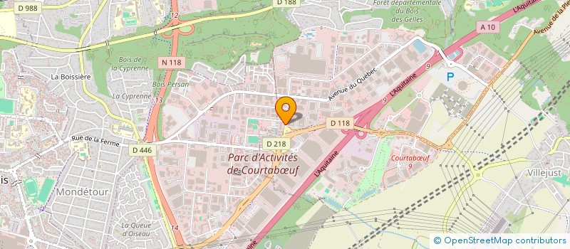 localisation de l'entreprise JMC-SOLUTIONS à VILLEBON-SUR-YVETTE