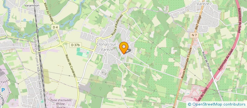 localisation de l'entreprise JMC.TRAUT'S  CLONAS-SUR-VAREZE