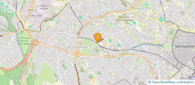 localisation de l'entreprise JMC34 à MONTPELLIER