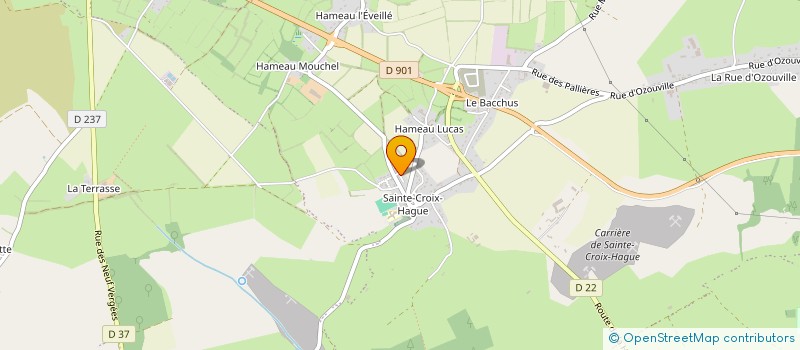 localisation de l'entreprise JMCA SAINT-ROCH  LA HAGUE