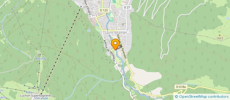 localisation de l'entreprise JMCAMP  BAGNERES-DE-LUCHON
