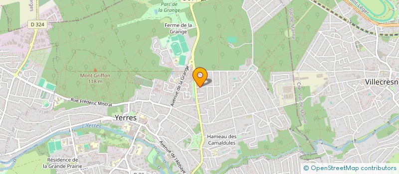 localisation de l'entreprise JMCC  YERRES