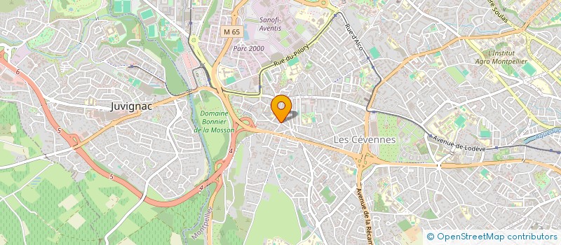 localisation de l'entreprise JMCD à MONTPELLIER
