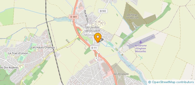 localisation de l'entreprise JMCDB à MOISSELLES