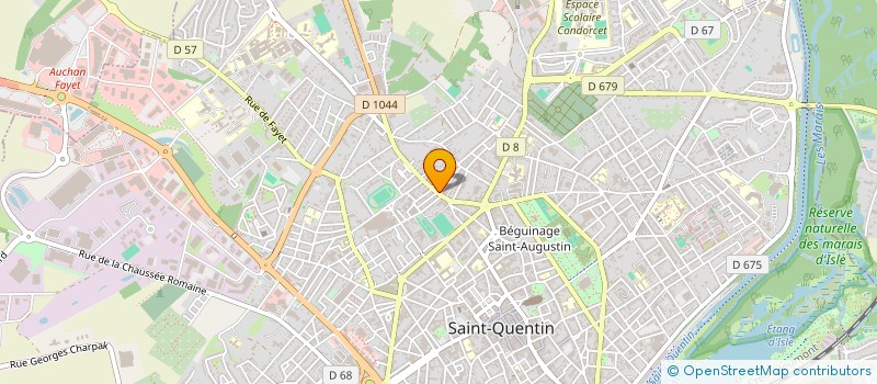 localisation de l'entreprise JMCE à SAINT QUENTIN