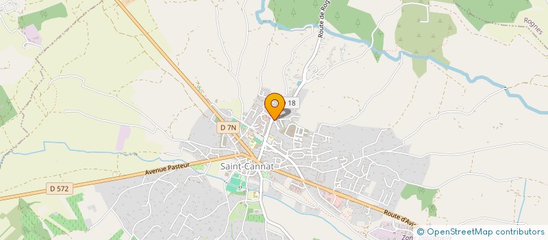 localisation de l'entreprise JMCED  SAINT-CANNAT