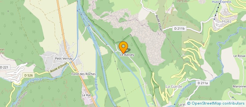 localisation de l'entreprise JMCG à LE BOURG-D'OISANS