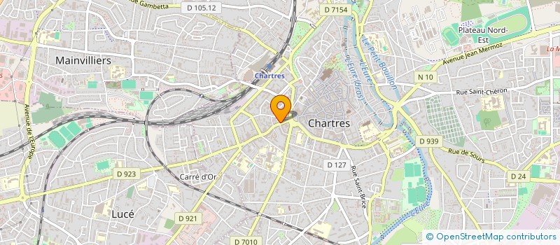 localisation de l'entreprise JMCJ à CHARTRES