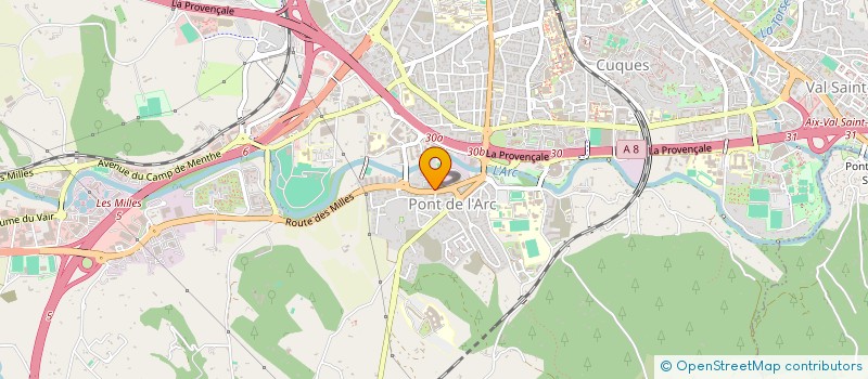 localisation de l'entreprise JMCJ à AIX-EN-PROVENCE
