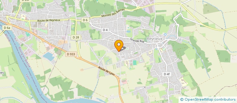 localisation de l'entreprise JMCL à REYRIEUX