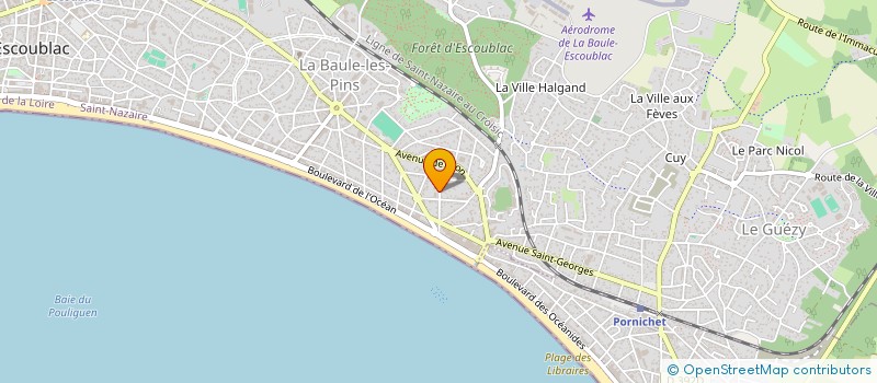 localisation de l'entreprise JMCL BESNARD  LA BAULE-ESCOUBLAC